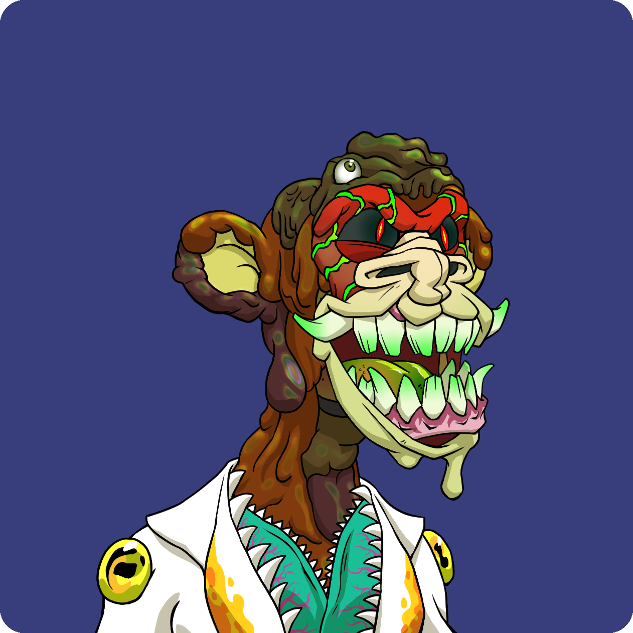 Yuga Labs - Mutant Ape Yacht Club - NFT # 4921