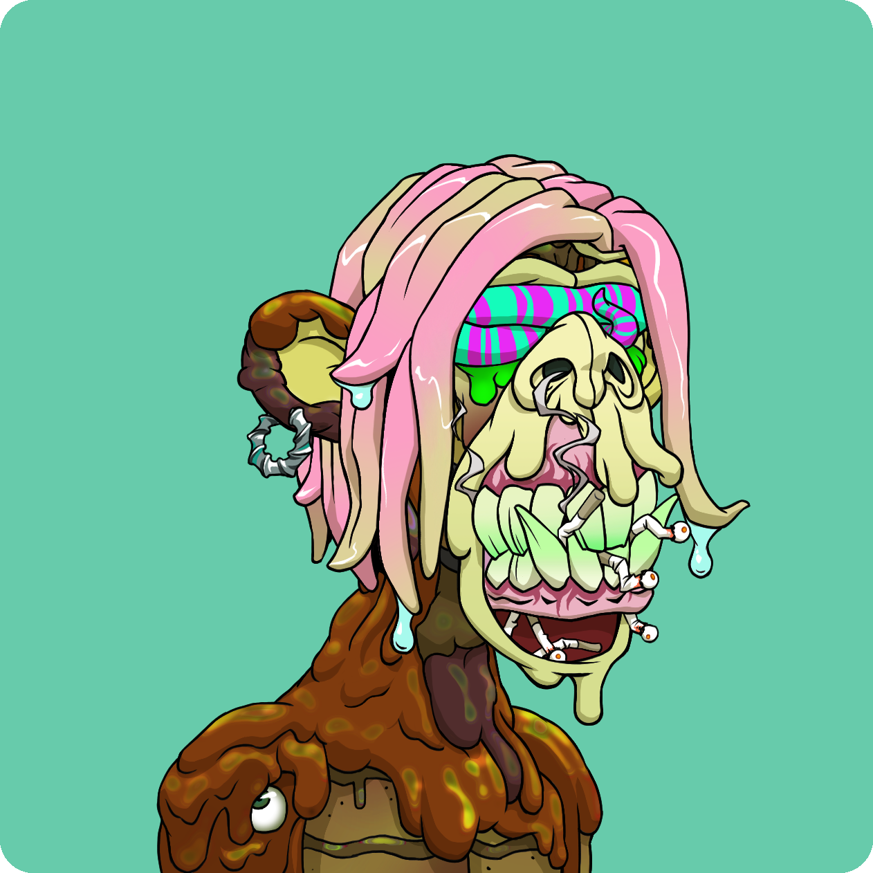 Yuga Labs - Mutant Ape Yacht Club - NFT # 5153