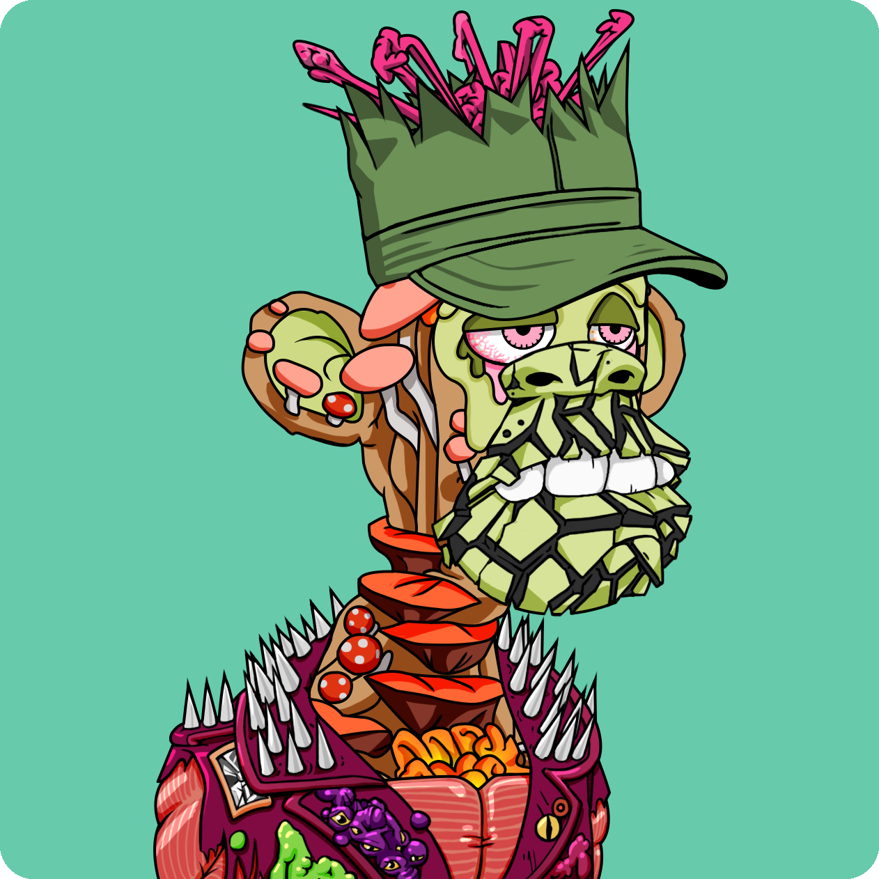 Yuga Labs - Mutant Ape Yacht Club - NFT # 9293