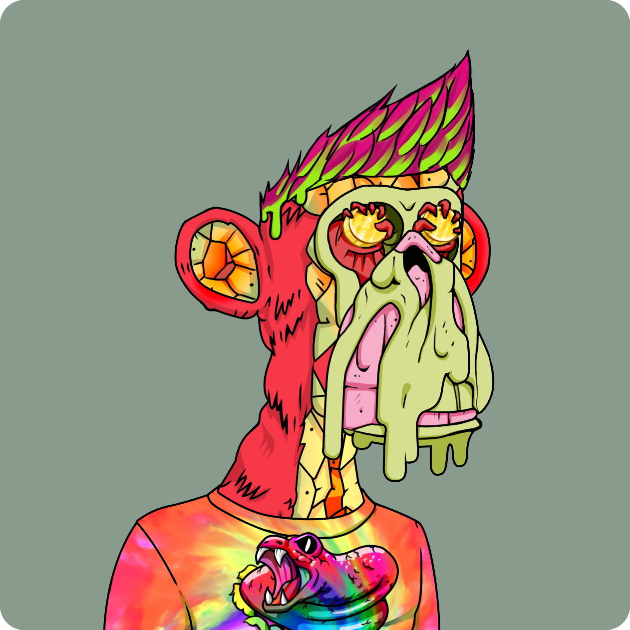 Yuga Labs - Mutant Ape Yacht Club - NFT # 5892