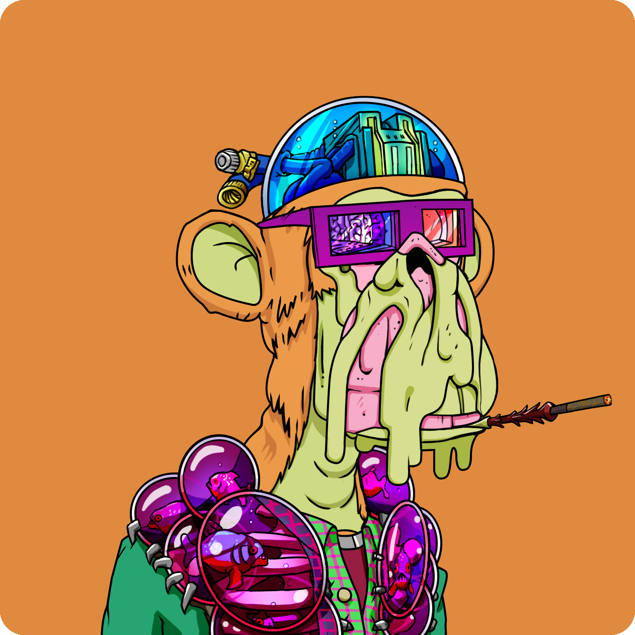 Yuga Labs - Mutant Ape Yacht Club - NFT # 28664