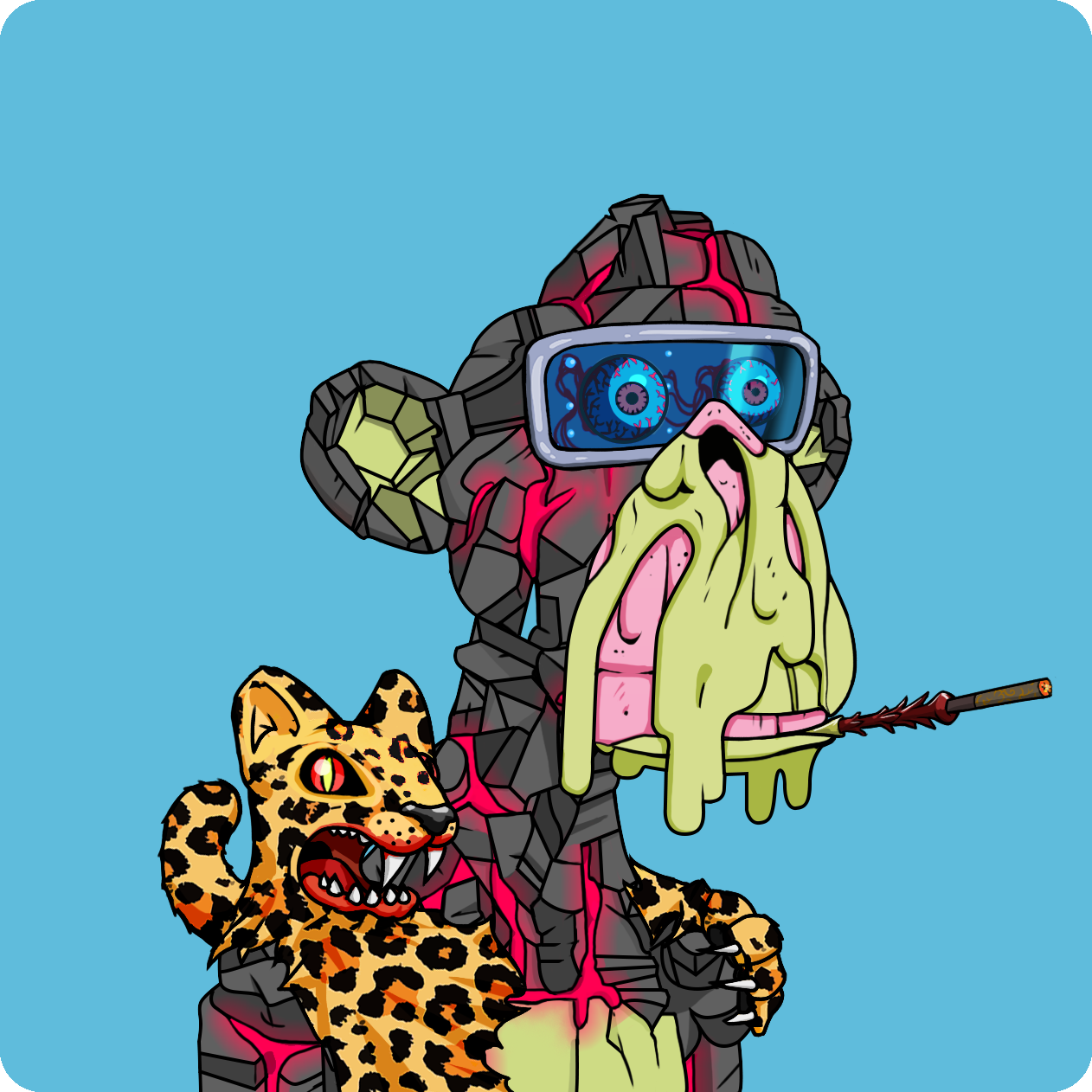 Yuga Labs - Mutant Ape Yacht Club - NFT # 6152