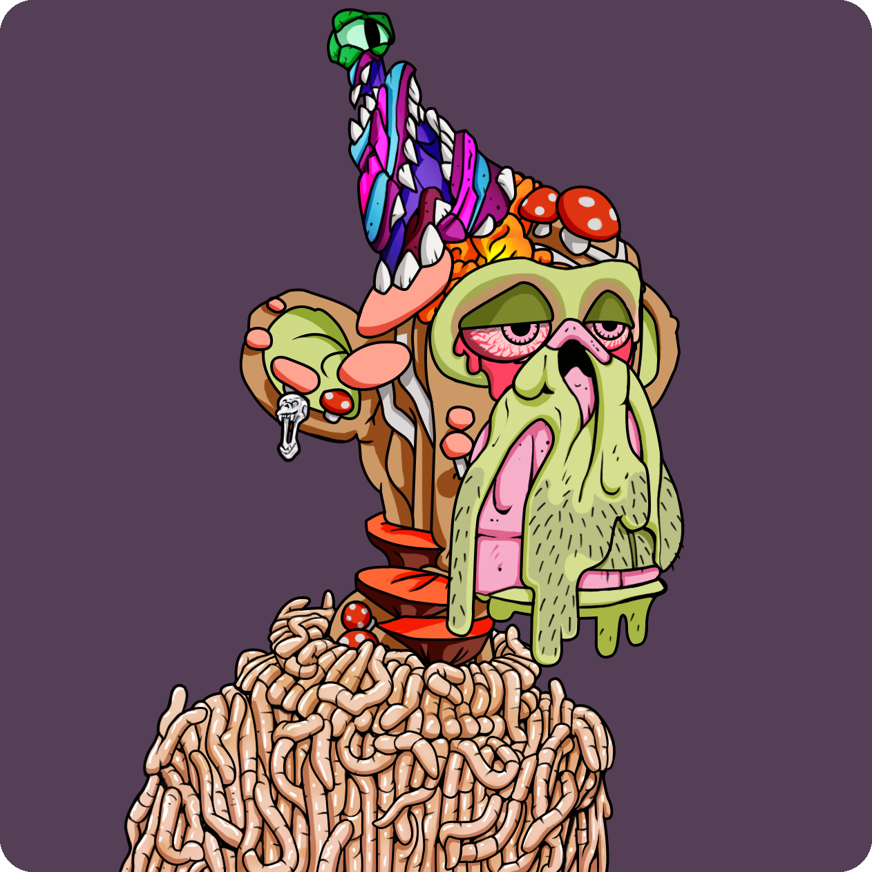 Yuga Labs - Mutant Ape Yacht Club - NFT # 9256