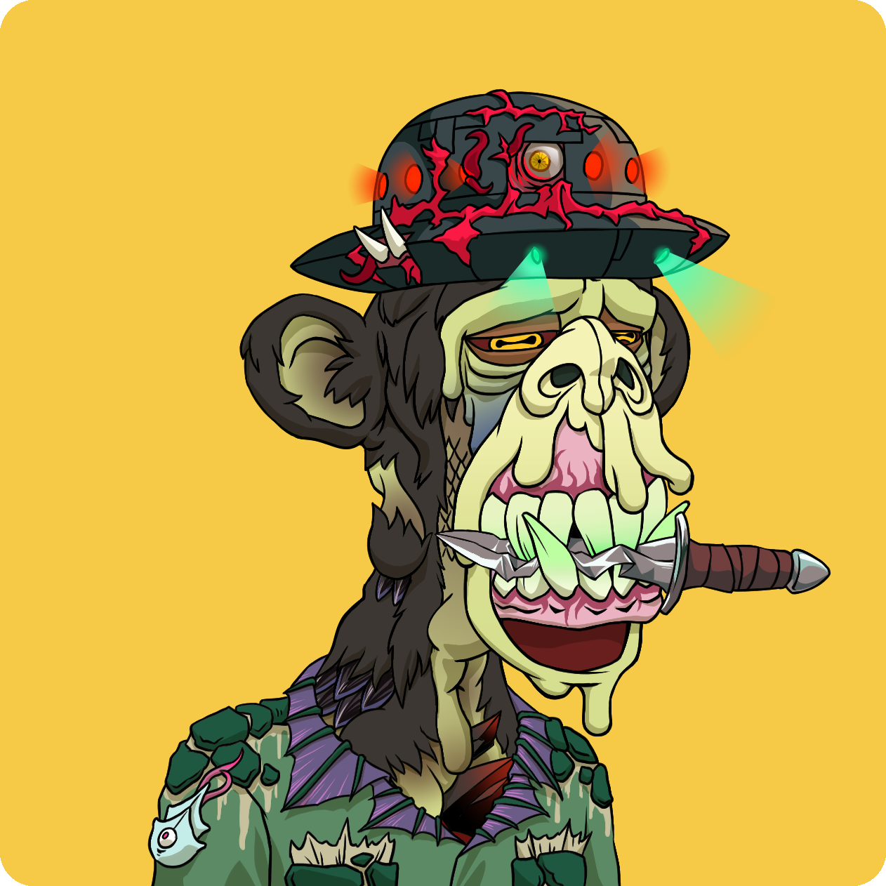 Yuga Labs - Mutant Ape Yacht Club - NFT # 10773