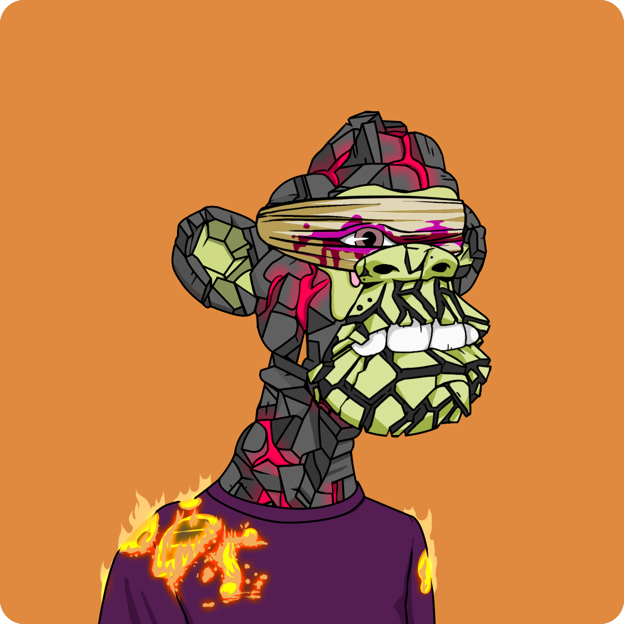 Yuga Labs - Mutant Ape Yacht Club - NFT # 5654