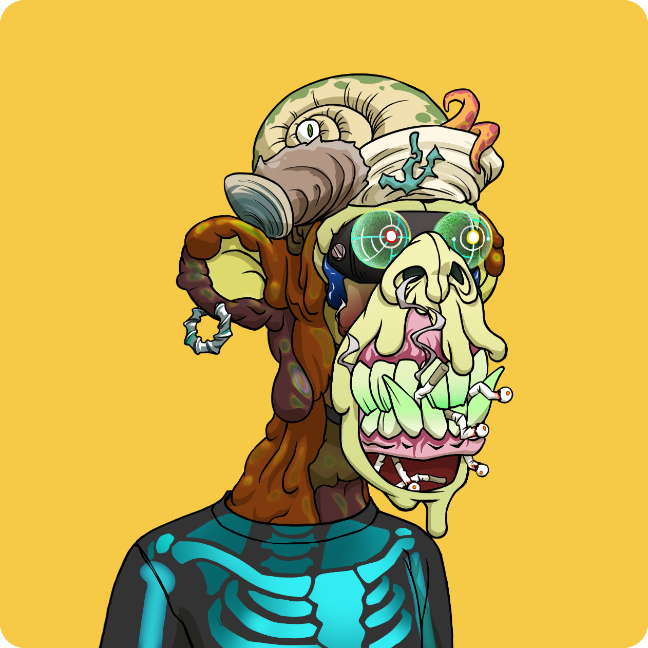 Yuga Labs - Mutant Ape Yacht Club - NFT # 10229