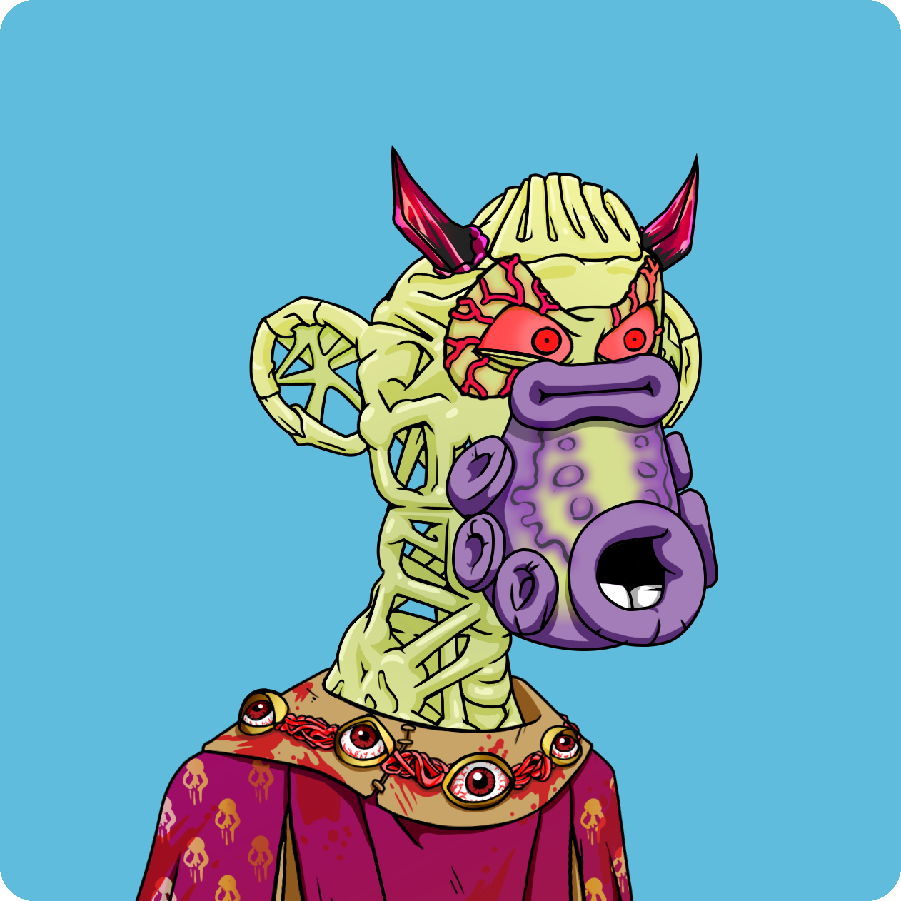 Yuga Labs - Mutant Ape Yacht Club - NFT # 10586