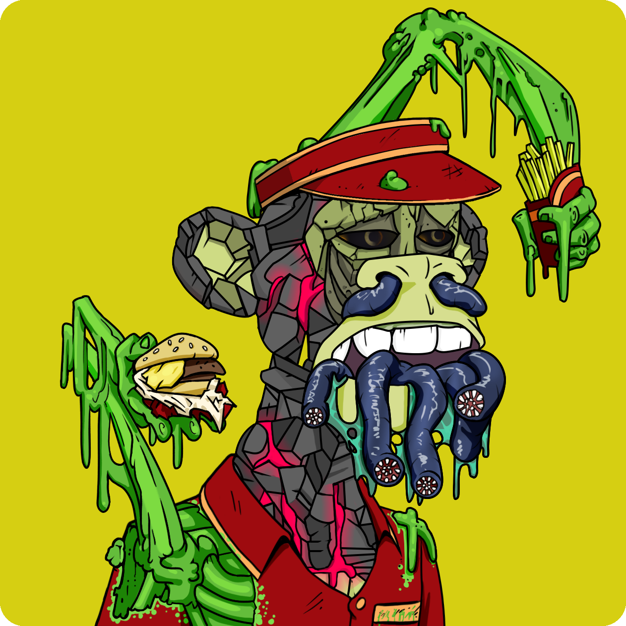 Yuga Labs - Mutant Ape Yacht Club - NFT # 19980