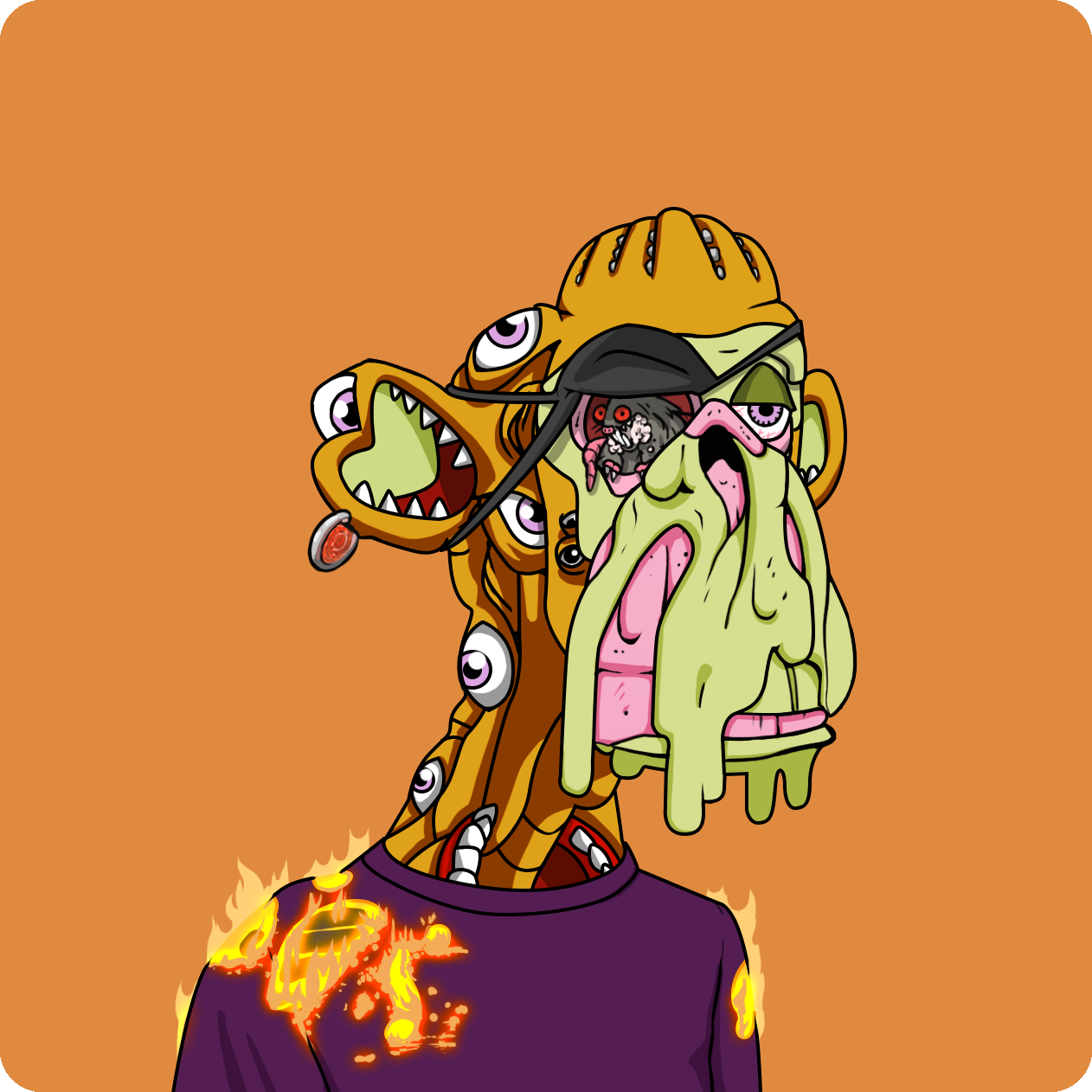 Yuga Labs - Mutant Ape Yacht Club - NFT # 17414