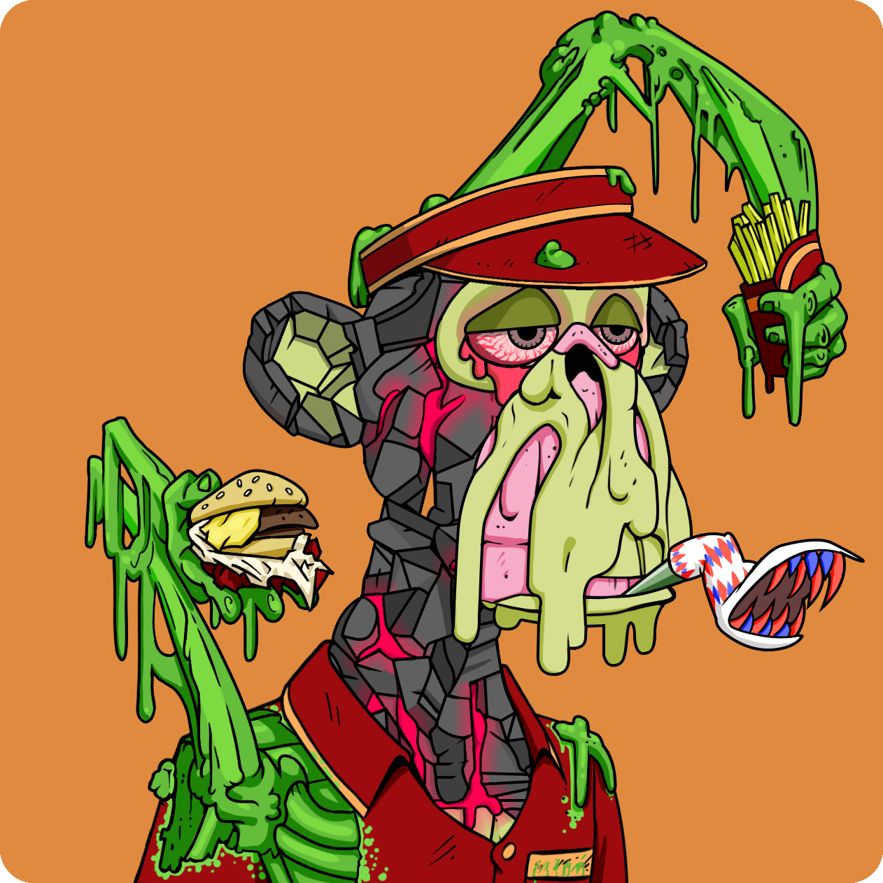 Yuga Labs - Mutant Ape Yacht Club - NFT # 4628