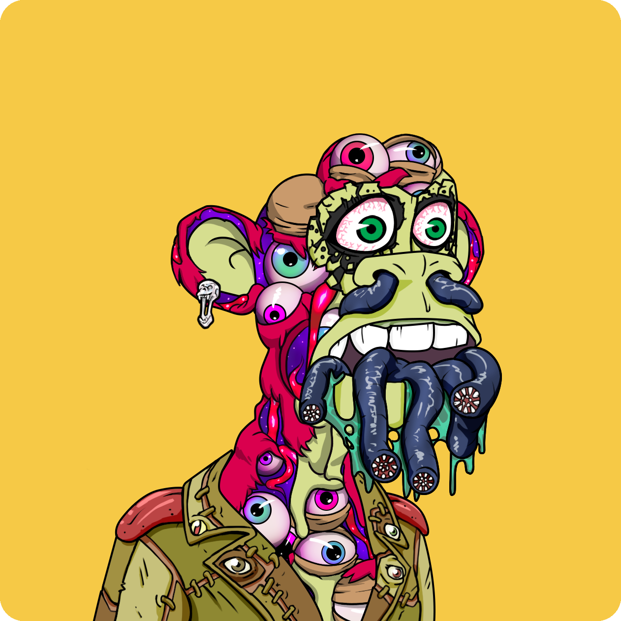 Yuga Labs - Mutant Ape Yacht Club - NFT # 19336