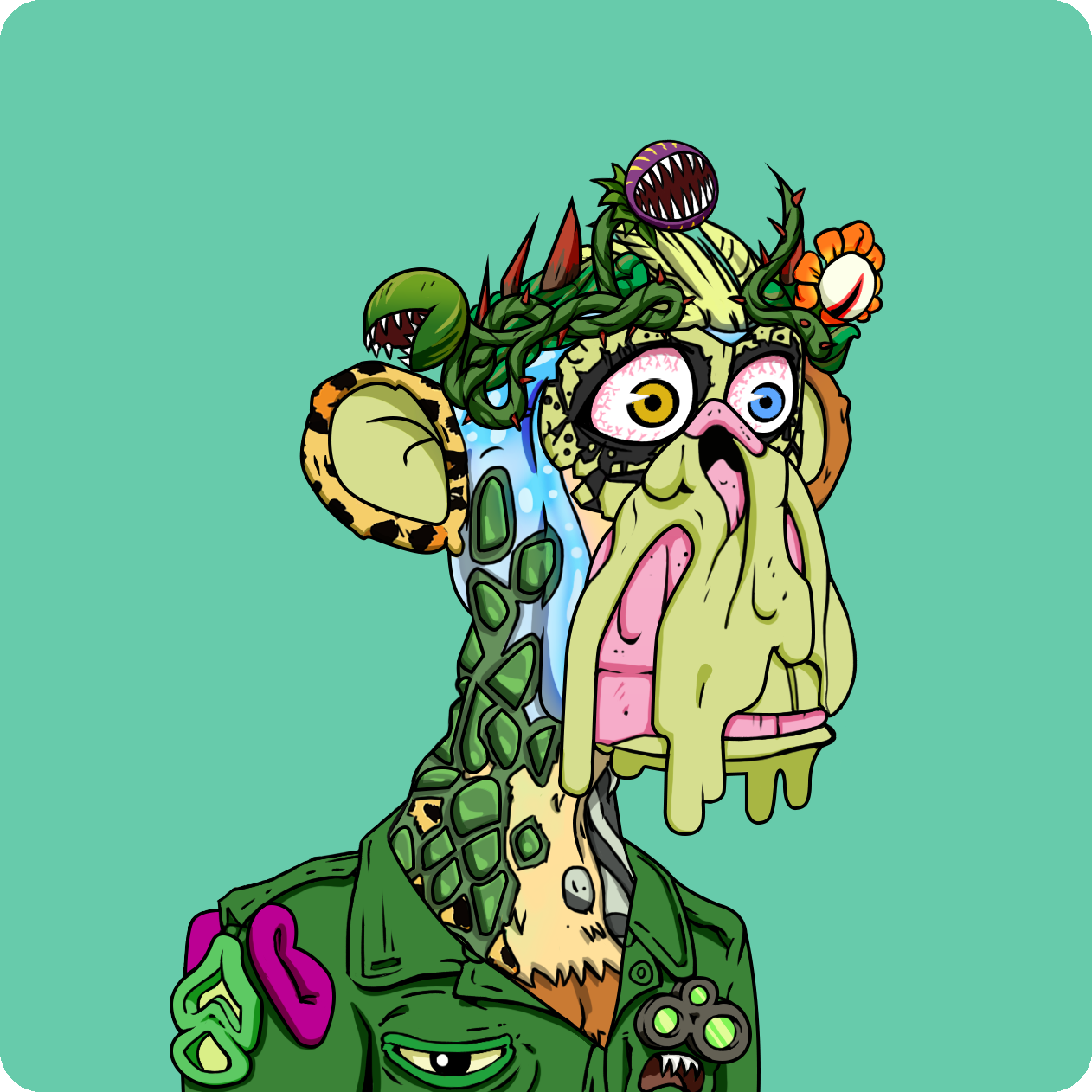 Yuga Labs - Mutant Ape Yacht Club - NFT # 15992