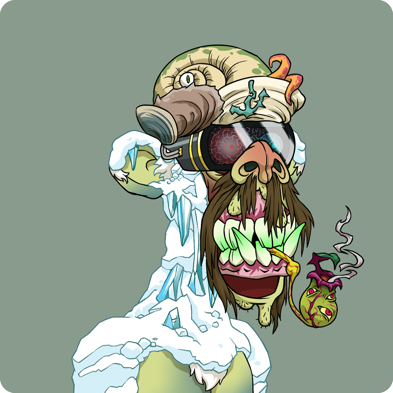 Yuga Labs - Mutant Ape Yacht Club - NFT # 1751