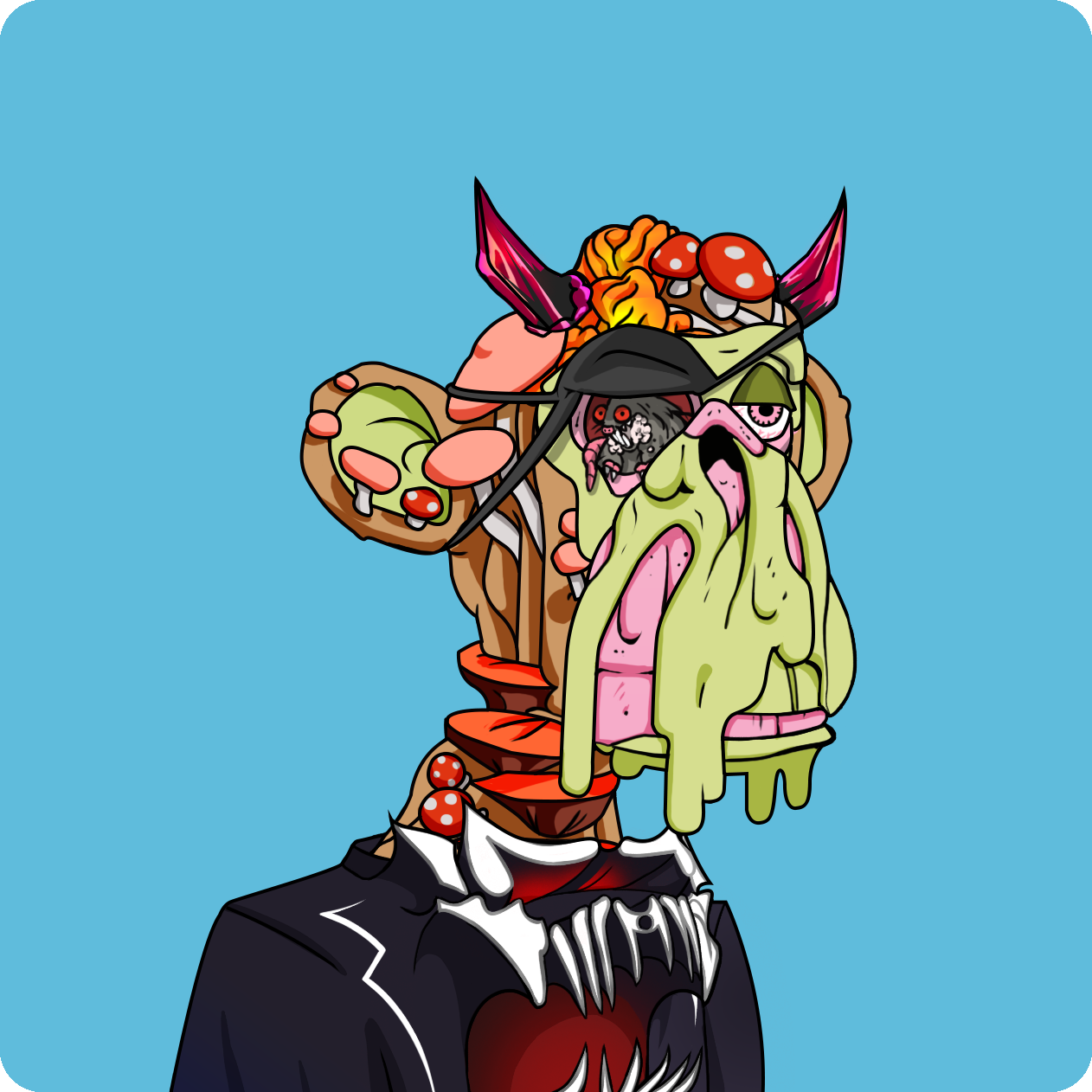 Yuga Labs - Mutant Ape Yacht Club - NFT # 15540