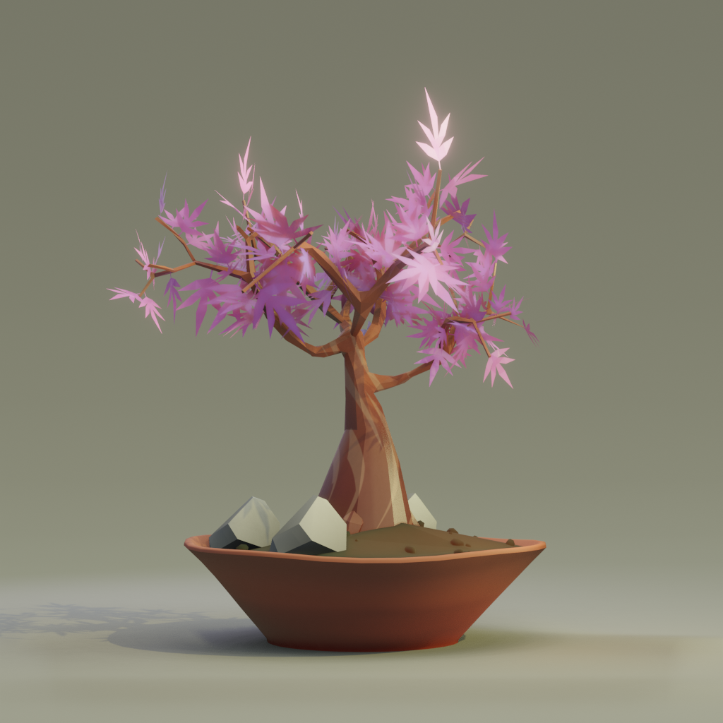 ZENFT Garden Society - Bonsai - Bonsai #8725 - NFT # 8725