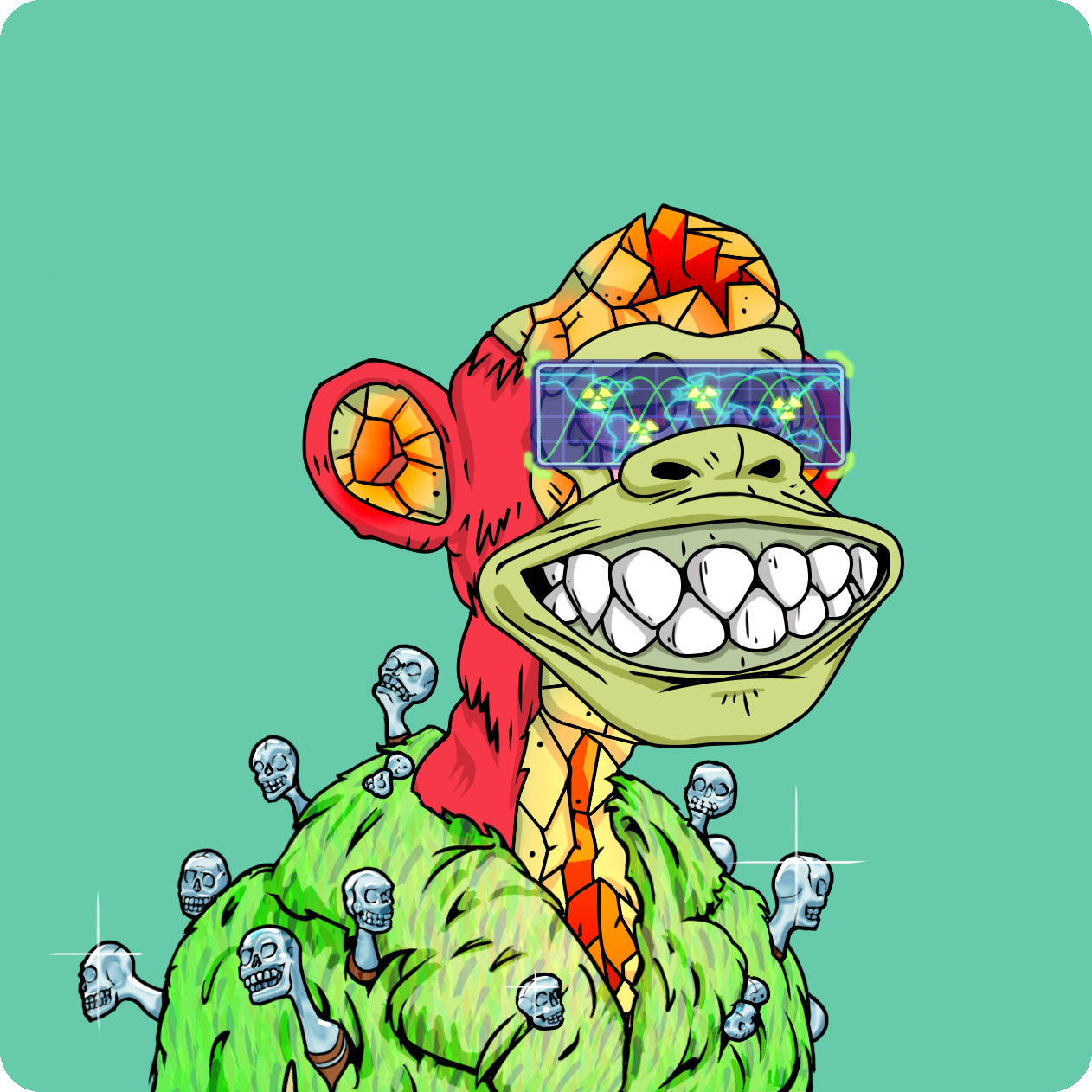 Yuga Labs - Mutant Ape Yacht Club - NFT # 968