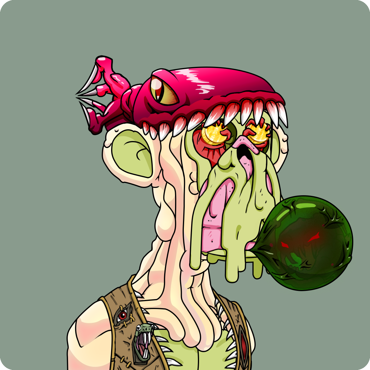 Yuga Labs - Mutant Ape Yacht Club - NFT # 19082