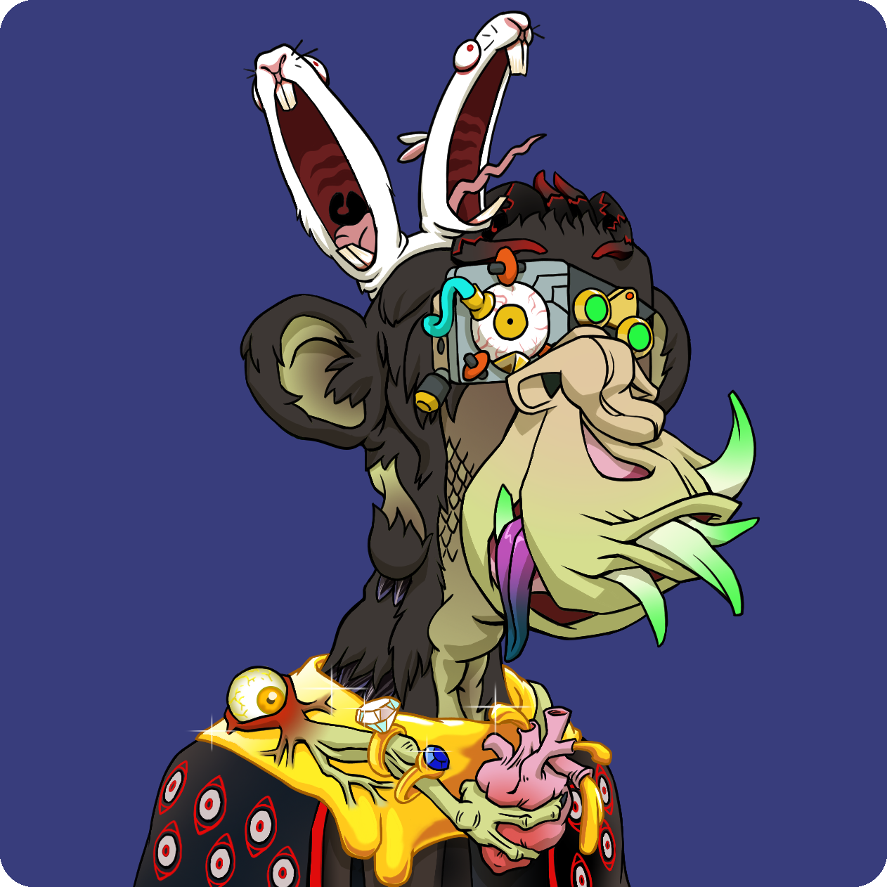 Yuga Labs - Mutant Ape Yacht Club - NFT # 13467