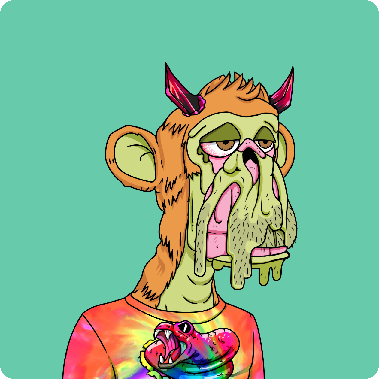 Yuga Labs - Mutant Ape Yacht Club - NFT # 1890