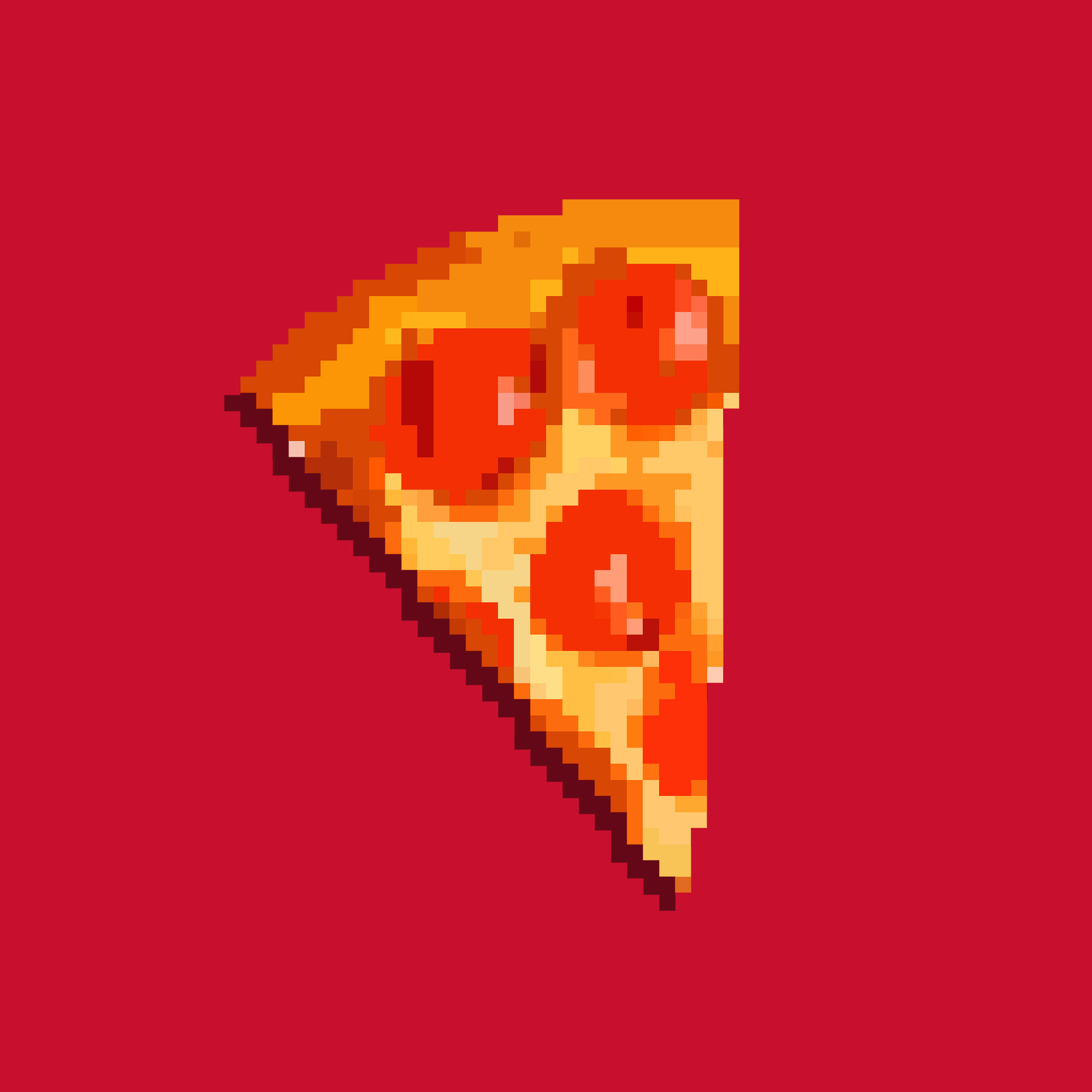 Pizza Hut Canada - Rarible Marketplace v1 - 1 Byte Favourites // Pepperoni (Red) // Edition 1 of 1 - NFT # 484645