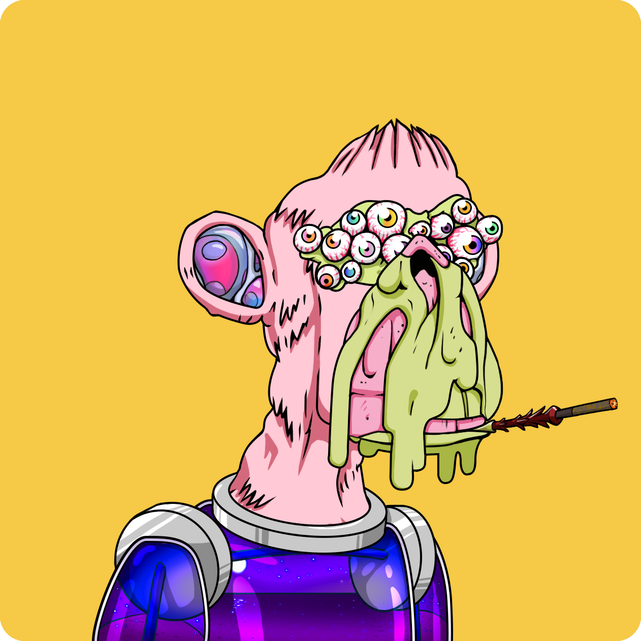 Yuga Labs - Mutant Ape Yacht Club - NFT # 9817