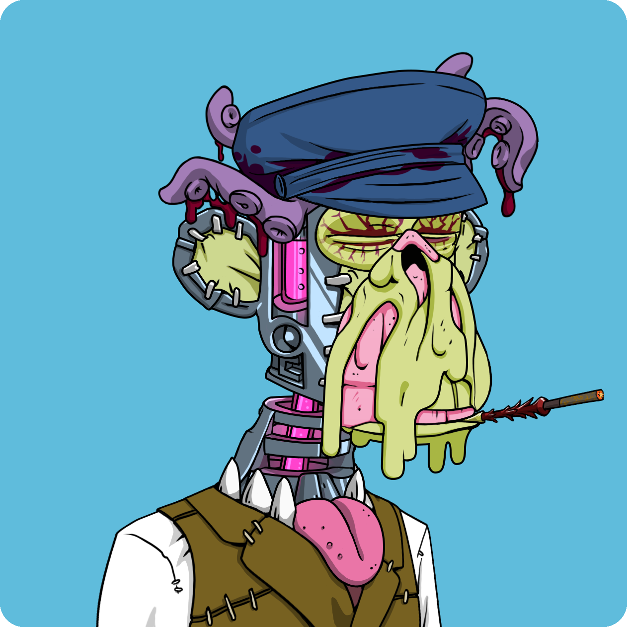 Yuga Labs - Mutant Ape Yacht Club - NFT # 1822