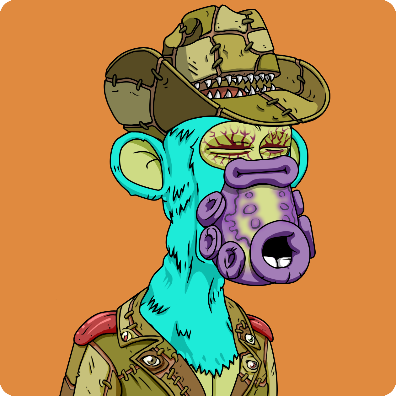 Yuga Labs - Mutant Ape Yacht Club - NFT # 7887