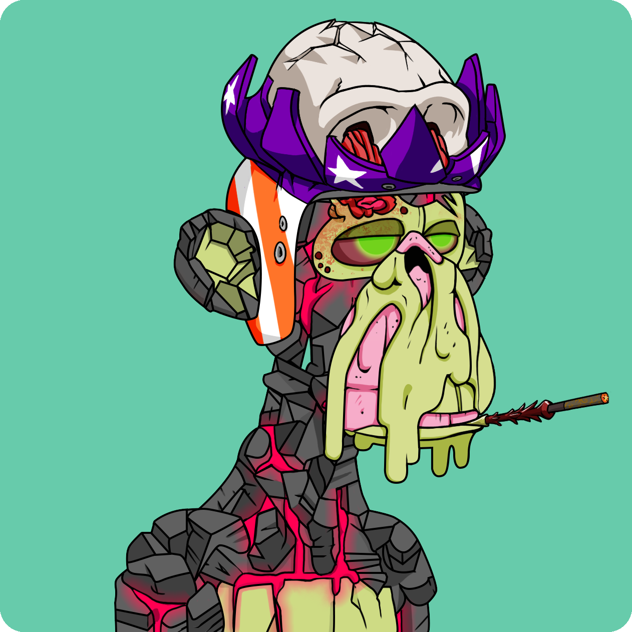 Yuga Labs - Mutant Ape Yacht Club - NFT # 21682