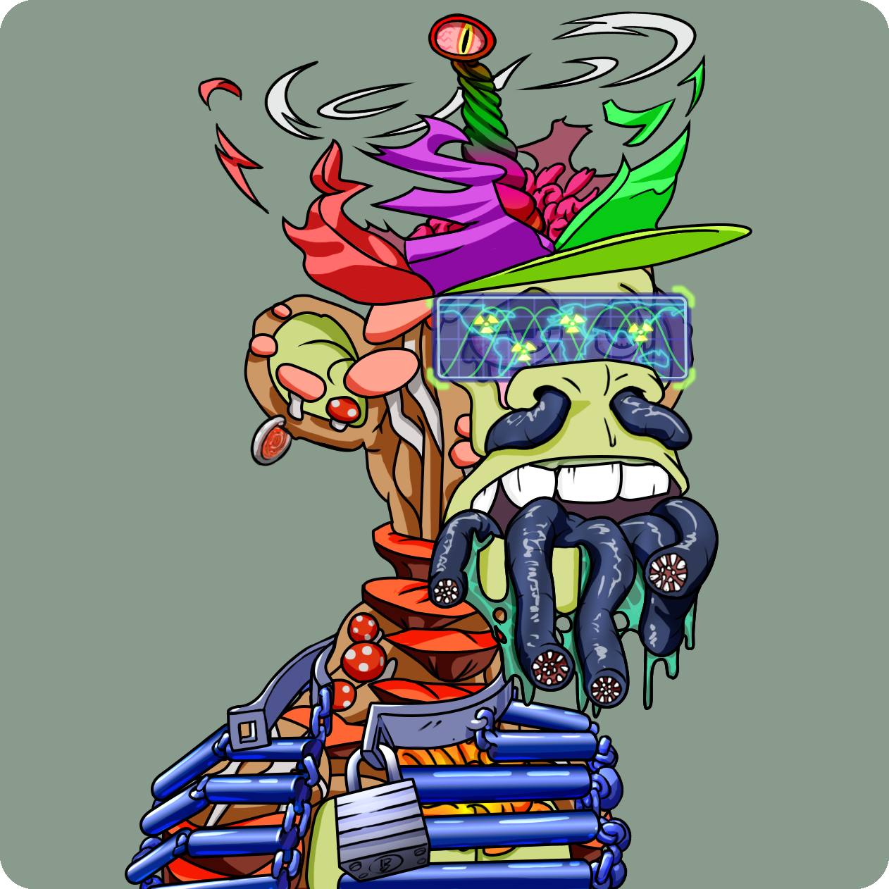 Yuga Labs - Mutant Ape Yacht Club - NFT # 11332