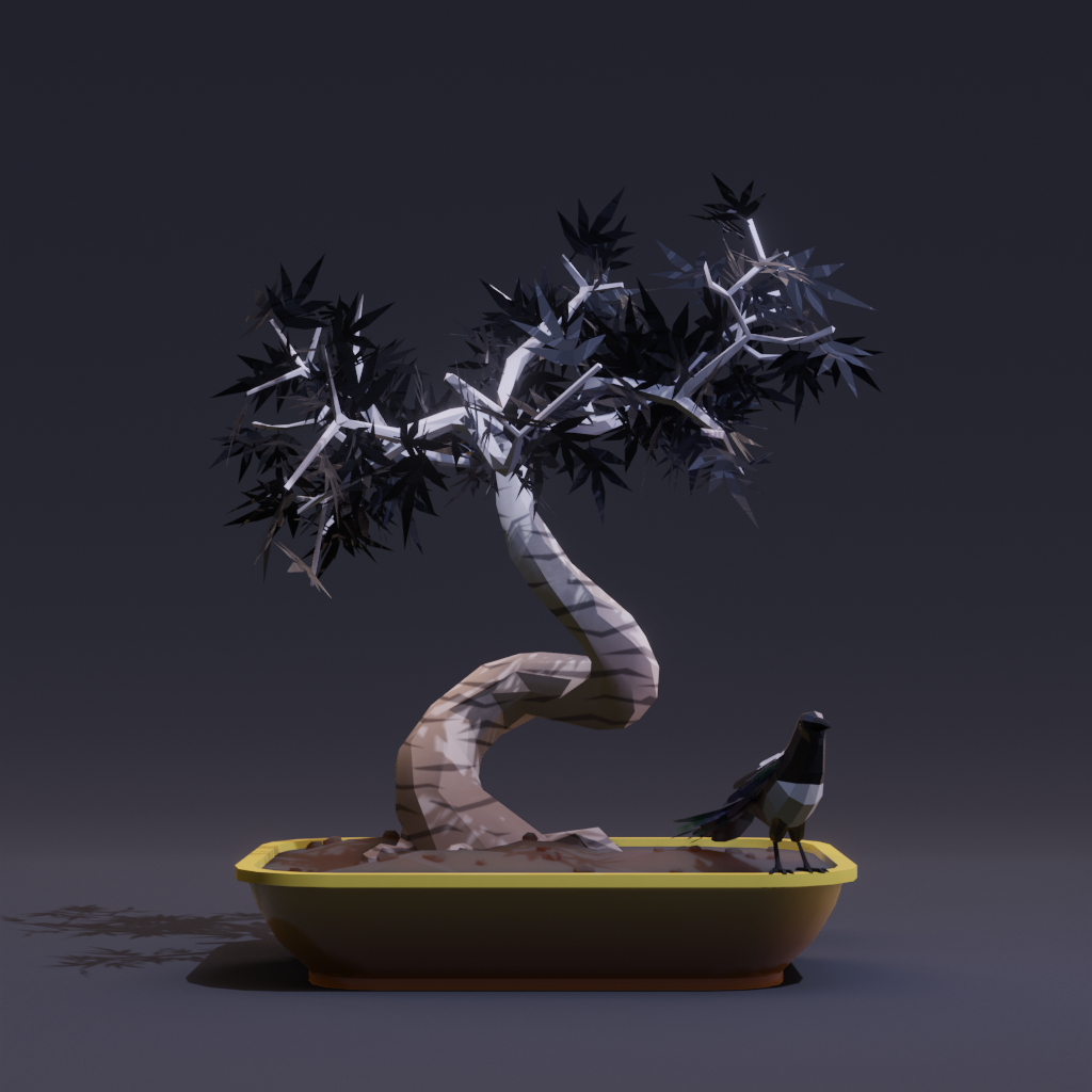 ZENFT Garden Society - Bonsai - Bonsai #8293 - NFT # 8293