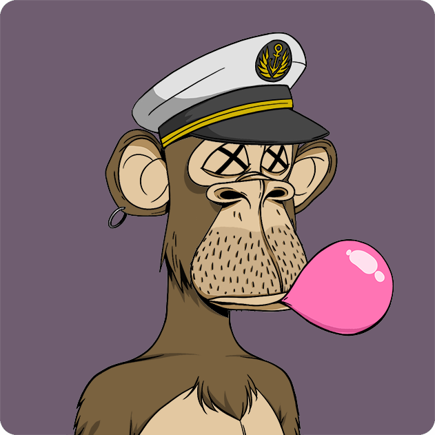 Yuga Labs - Bored Ape Yacht Club - NFT # 7606
