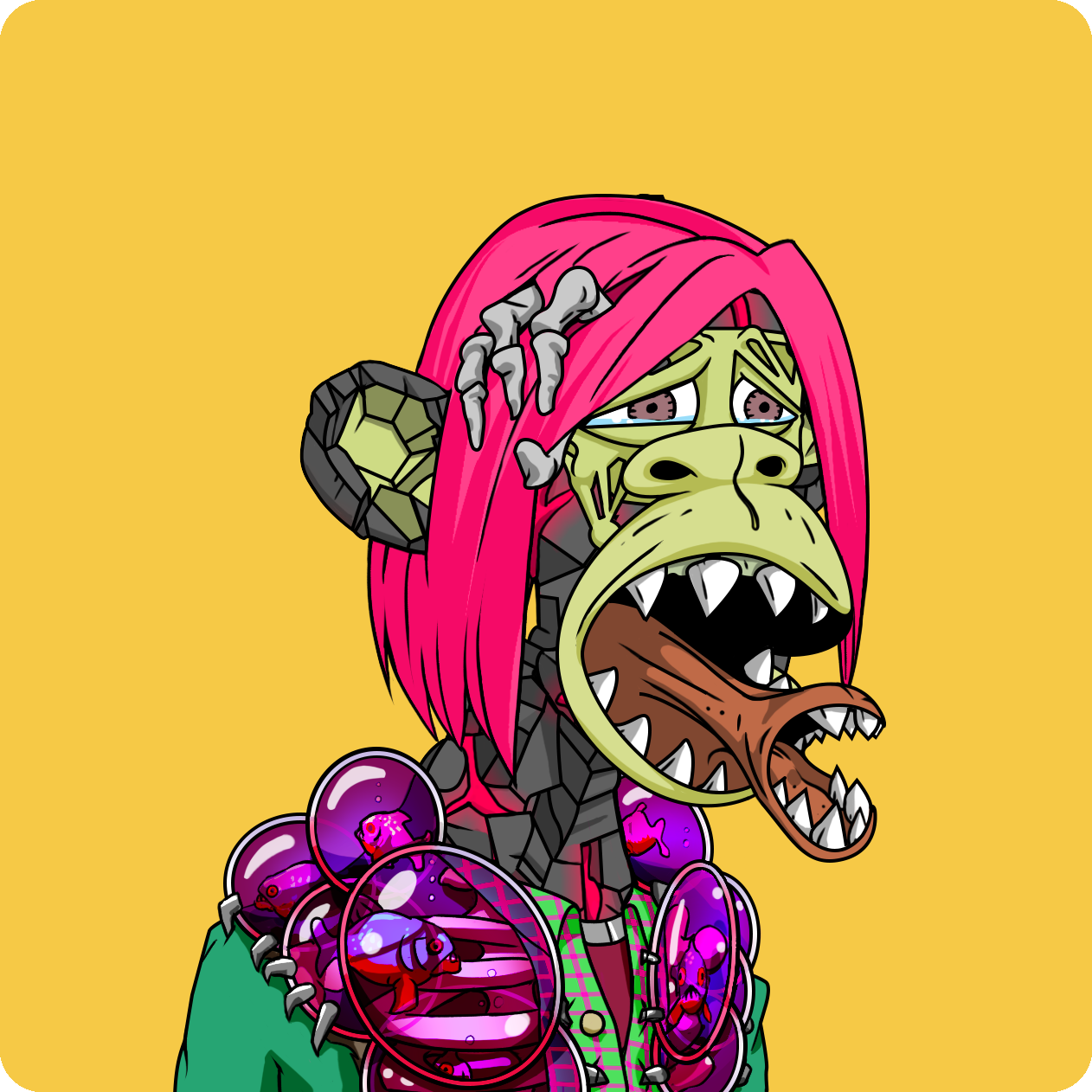 Yuga Labs - Mutant Ape Yacht Club - NFT # 5504