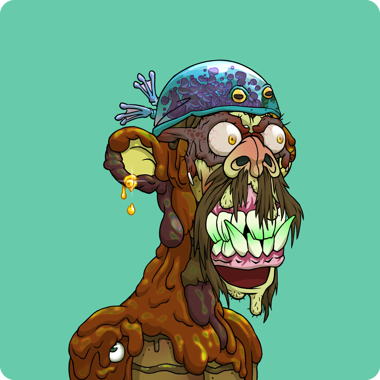 Yuga Labs - Mutant Ape Yacht Club - NFT # 2160