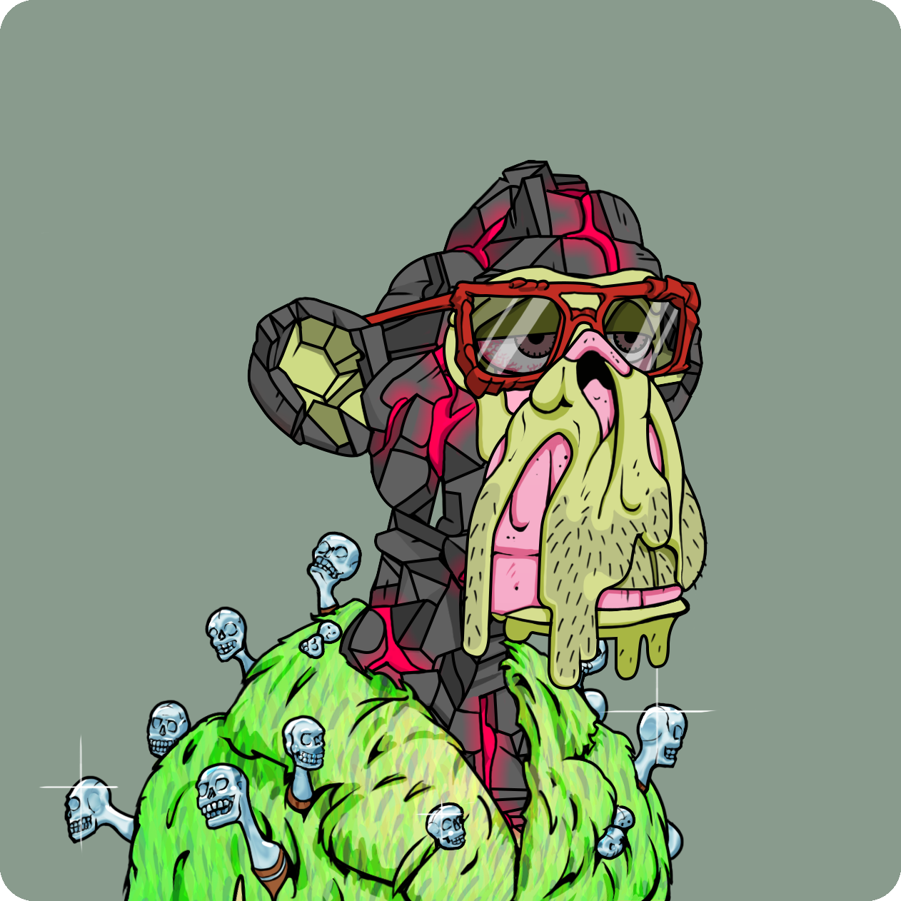 Yuga Labs - Mutant Ape Yacht Club - NFT # 27854