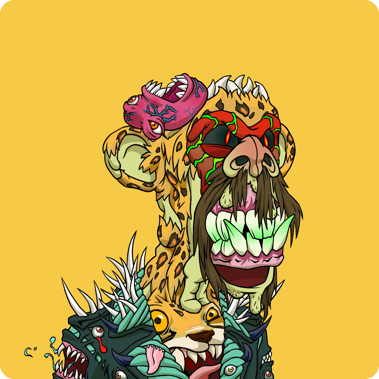 Yuga Labs - Mutant Ape Yacht Club - NFT # 13815