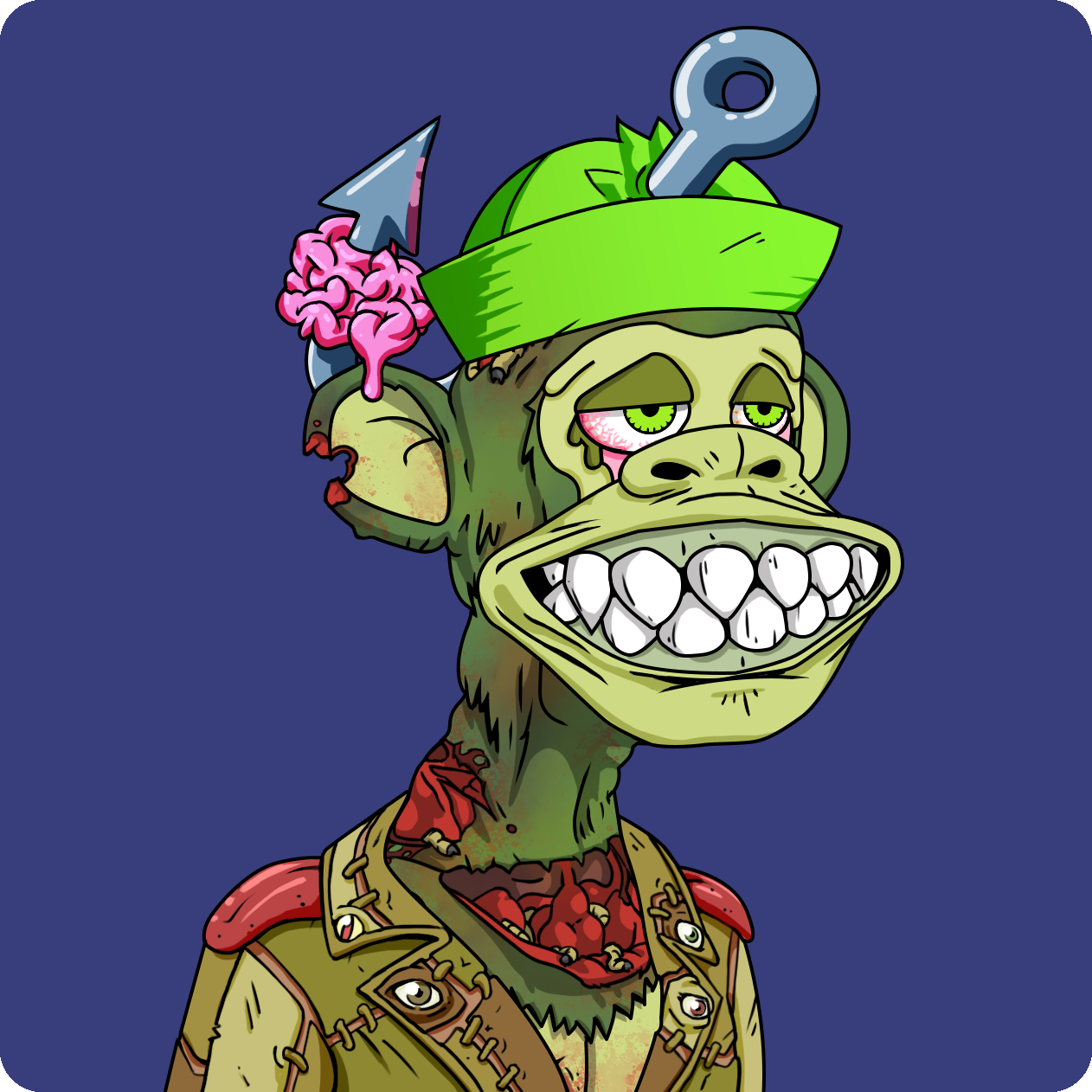 Yuga Labs - Mutant Ape Yacht Club - NFT # 619