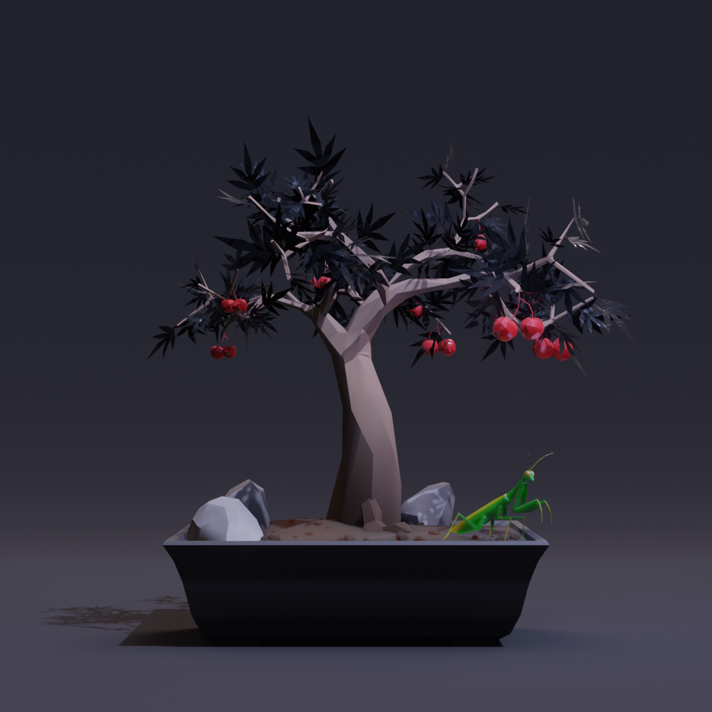 ZENFT Garden Society - Bonsai - Bonsai #8595 - NFT # 8595