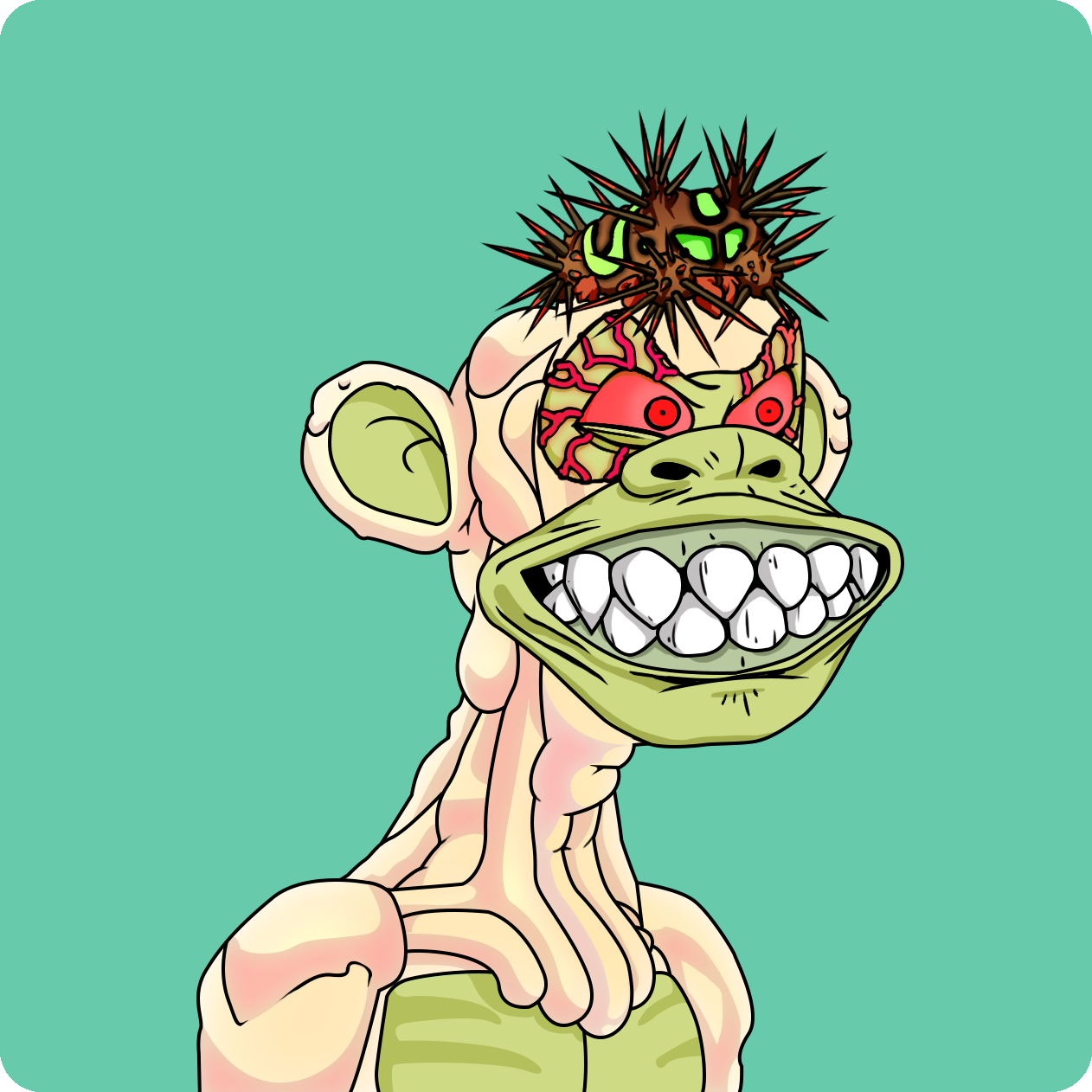 Yuga Labs - Mutant Ape Yacht Club - NFT # 9287