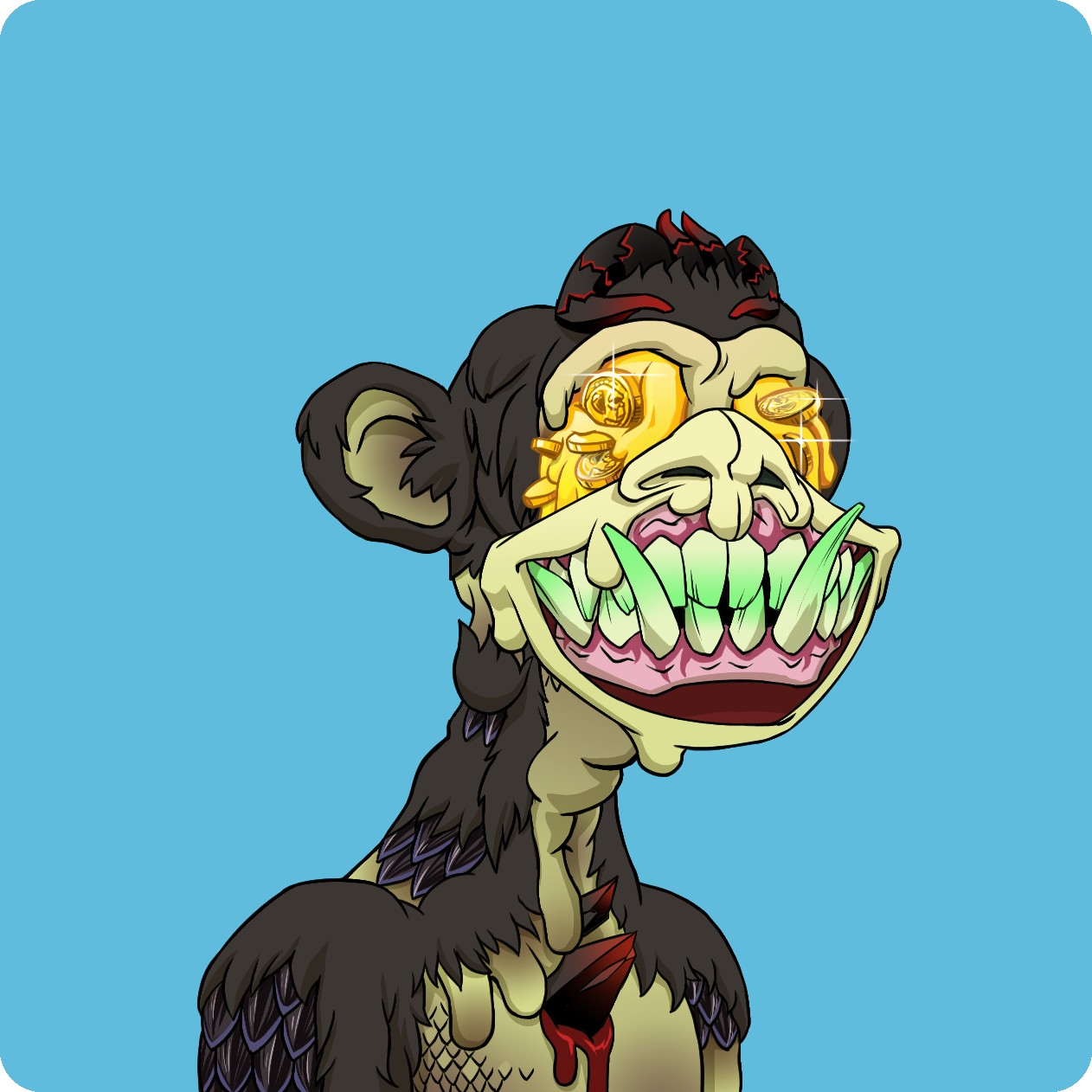 Yuga Labs - Mutant Ape Yacht Club - NFT # 13051