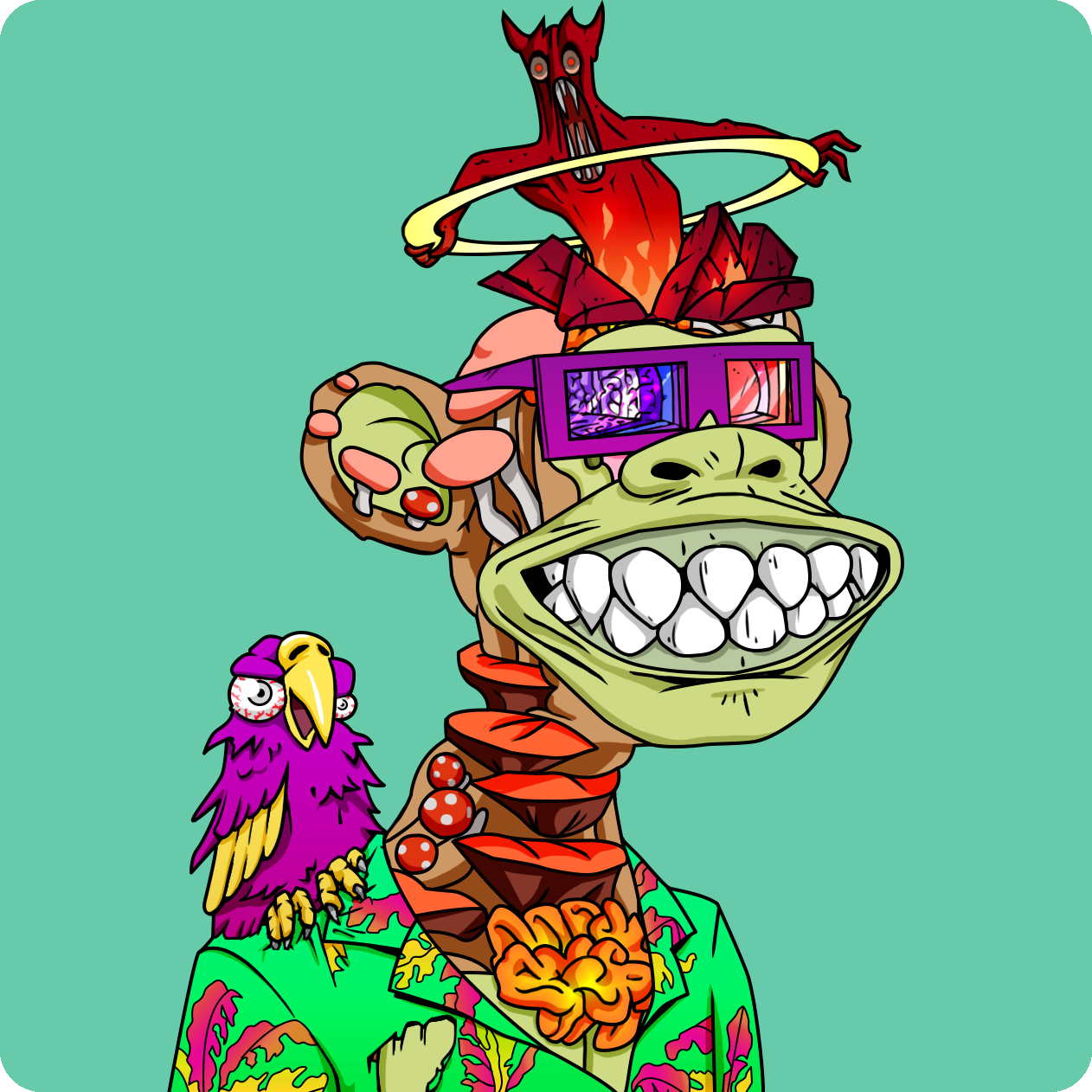 Yuga Labs - Mutant Ape Yacht Club - NFT # 29492