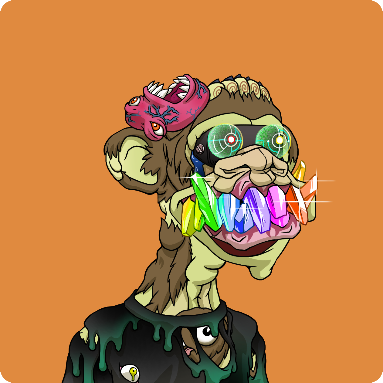 Yuga Labs - Mutant Ape Yacht Club - NFT # 21715