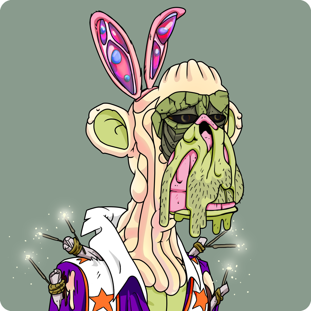 Yuga Labs - Mutant Ape Yacht Club - NFT # 3524