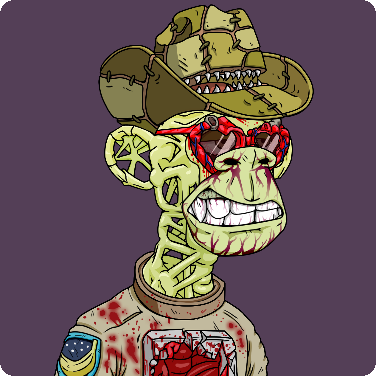 Yuga Labs - Mutant Ape Yacht Club - NFT # 8696