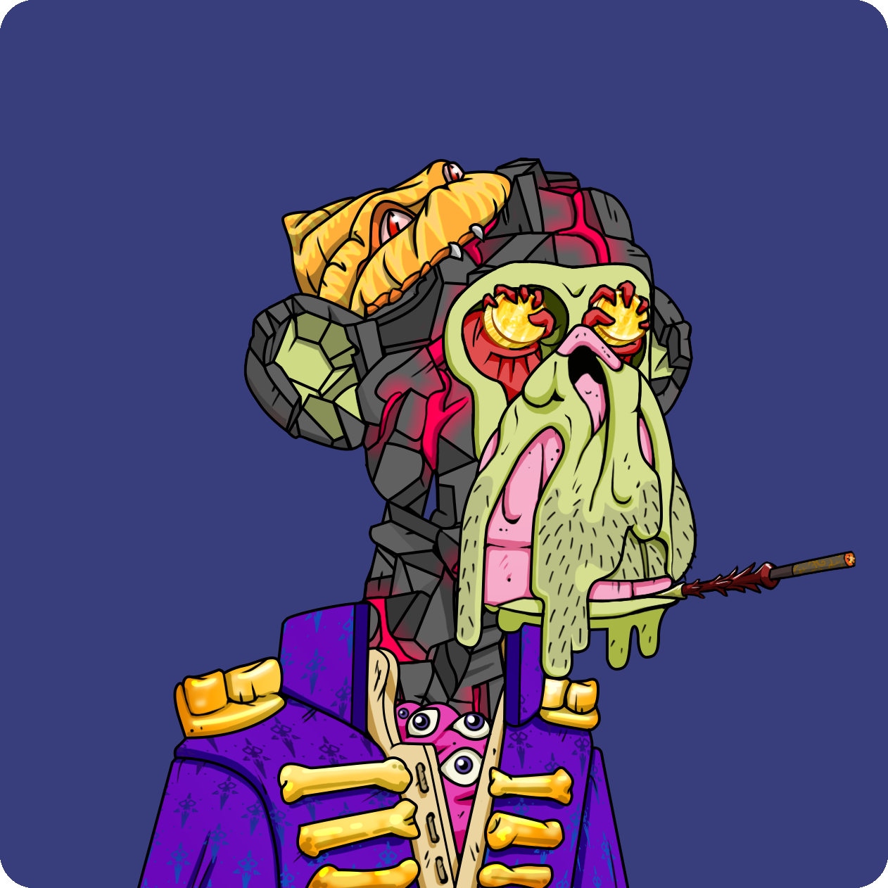 Yuga Labs - Mutant Ape Yacht Club - NFT # 27562