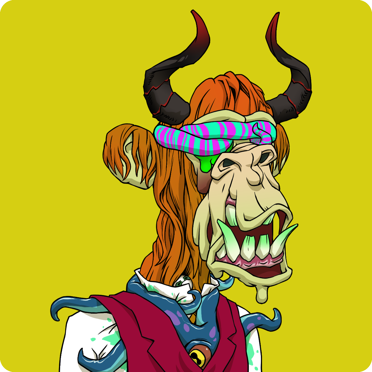 Yuga Labs - Mutant Ape Yacht Club - NFT # 4348