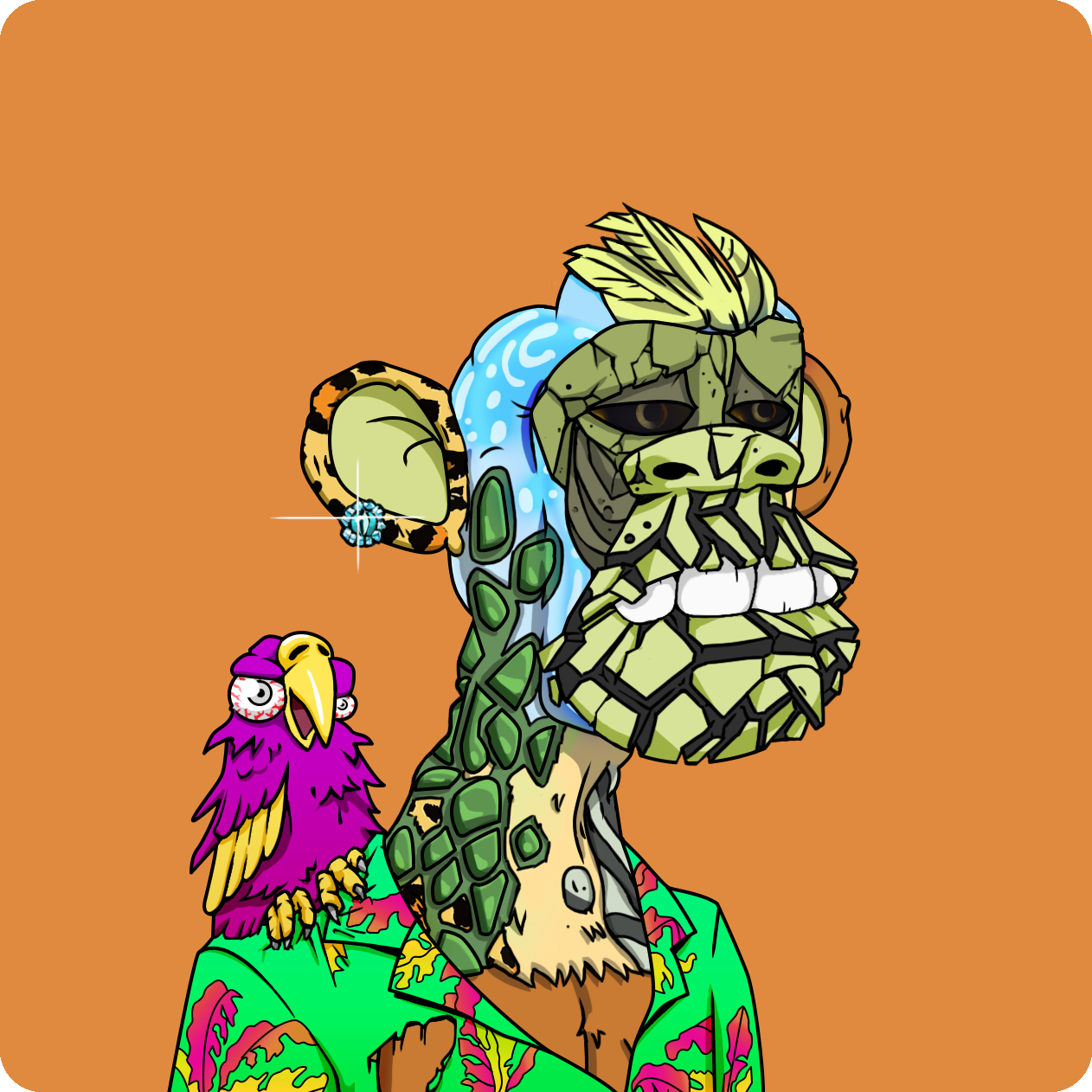 Yuga Labs - Mutant Ape Yacht Club - NFT # 3753