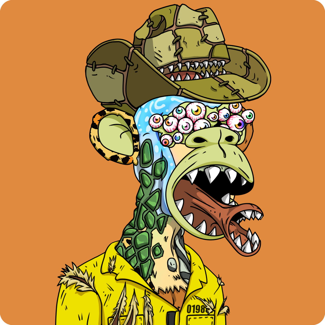 Yuga Labs - Mutant Ape Yacht Club - NFT # 25522