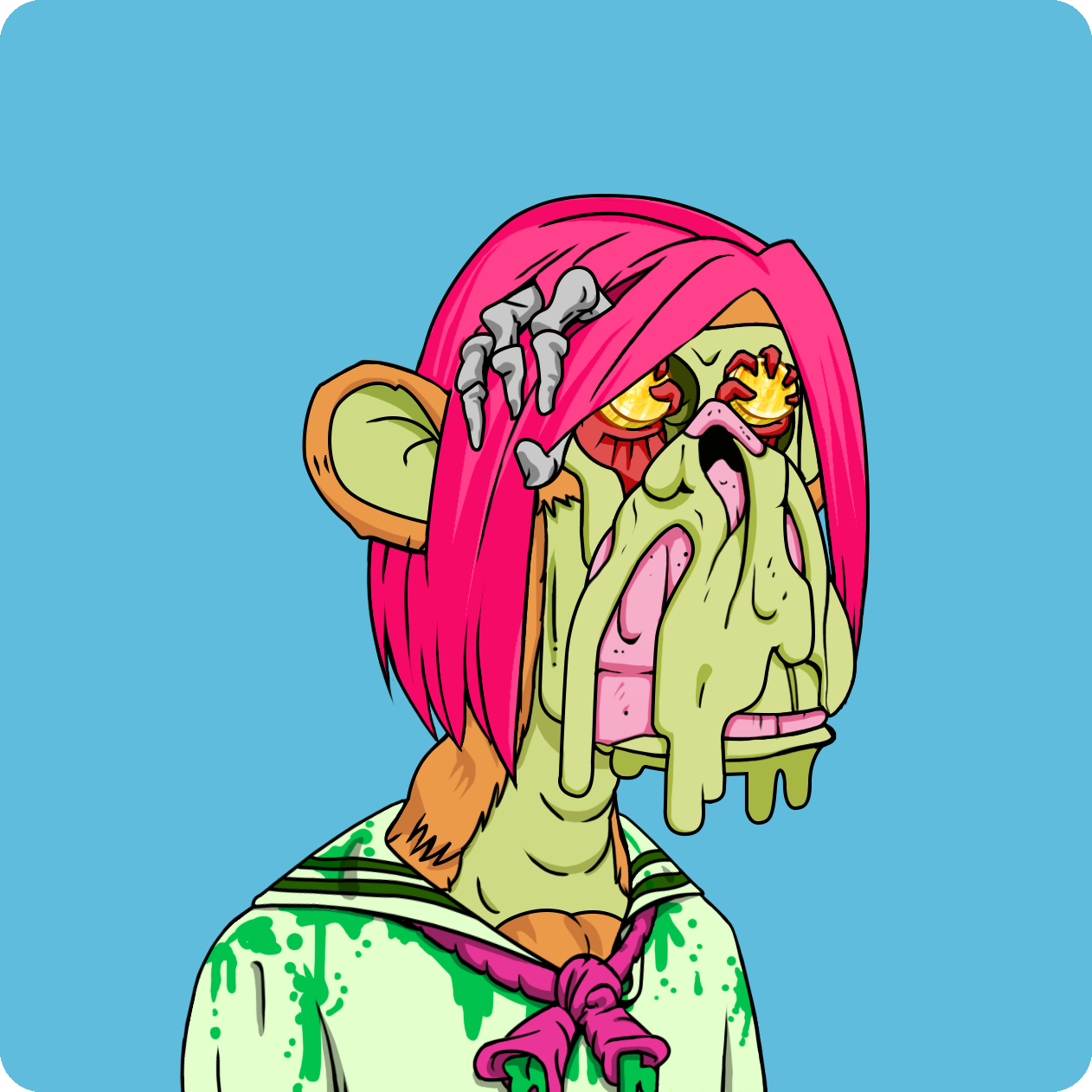 Yuga Labs - Mutant Ape Yacht Club - NFT # 21166