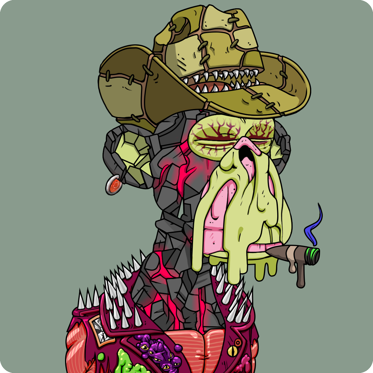 Yuga Labs - Mutant Ape Yacht Club - NFT # 8792