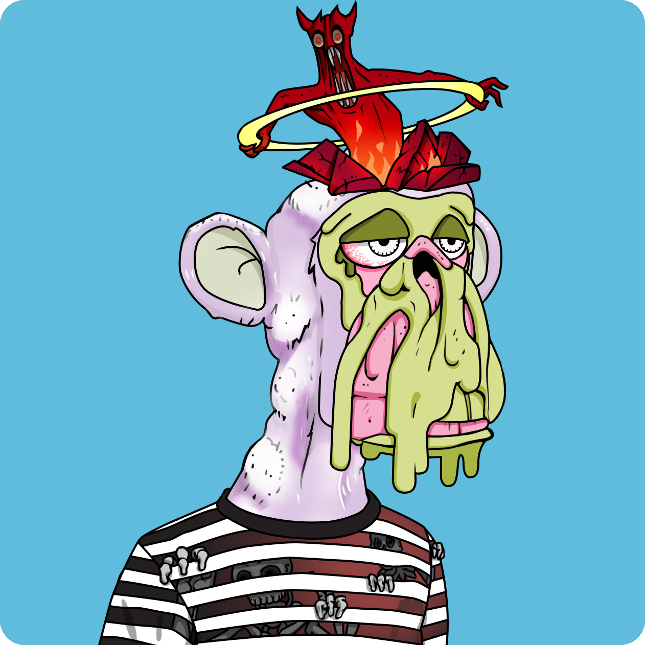 Yuga Labs - Mutant Ape Yacht Club - NFT # 17582